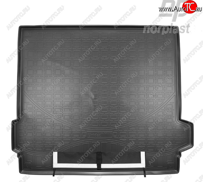 4 289 р. Коврик багажника Norplast BMW X5 G05 (2018-2022) (Черный, с погрузочным ковриком (фартуком))  с доставкой в г. Воронеж