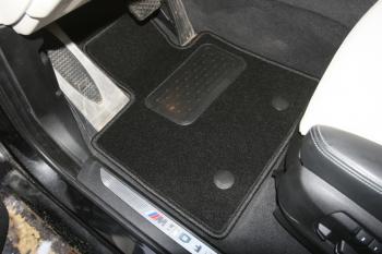 9 549 р. Текстильные коврики салона Klever Premium  BMW X6  F16 (2014-2020) (черные)  с доставкой в г. Воронеж. Увеличить фотографию 2