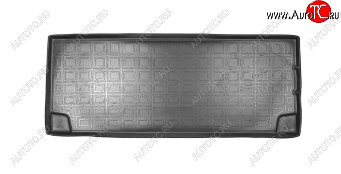 1 599 р. Коврик в багажник Norplast (разложенный 3 ряд) BMW X7 G07 (2018-2022) (Черный)  с доставкой в г. Воронеж