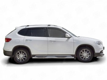 22 549 р. Защита порогов из трубы d76 мм с пластиковыми вставками для ног  SLITKOFF v2 Brilliance V5 (2012-2018)  с доставкой в г. Воронеж. Увеличить фотографию 2