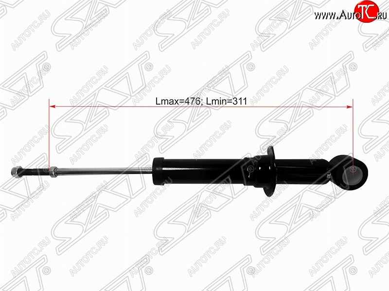 2 299 р. Амортизатор задний SAT (LH=RH)  BYD F3 (2005-2014), Toyota Allion ( T240,  T260) (2001-2010), Toyota Corolla Fielder  E120 (2000-2006), Toyota Corolla Runx  E120 (1999-2007), Toyota Matrix  E140 (2009-2014), Toyota Opa (2000-2005), Toyota Premio ( T240,  T260) (2001-2016), Toyota Sienta  NCP80 (2003-2006), Toyota Vista  V50 (1998-2003), Toyota Vista Ardeo  V50 (1998-2000), Toyota WILL (2001-2025)  с доставкой в г. Воронеж