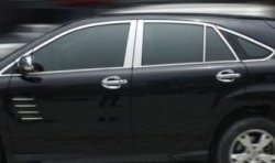 5 699 р. Верхние накладки на двери по периметру окон СТ BYD S6 (2011-2017) (Неокрашенные)  с доставкой в г. Воронеж. Увеличить фотографию 2
