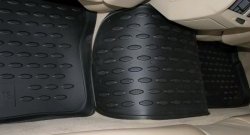 6 749 р. Коврики в салон Element 4 шт. (полиуретан) Cadillac CTS седан (2007-2013) (Черный)  с доставкой в г. Воронеж. Увеличить фотографию 2