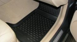 6 749 р. Коврики в салон Element 4 шт. (полиуретан) Cadillac CTS седан (2007-2013) (Черный)  с доставкой в г. Воронеж. Увеличить фотографию 4