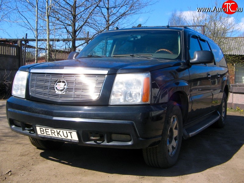 9 599 р. Декоративная вставка решетки радиатора Berkut Cadillac Escalade GMT820 джип 5 дв. короткая база (2001-2006)  с доставкой в г. Воронеж