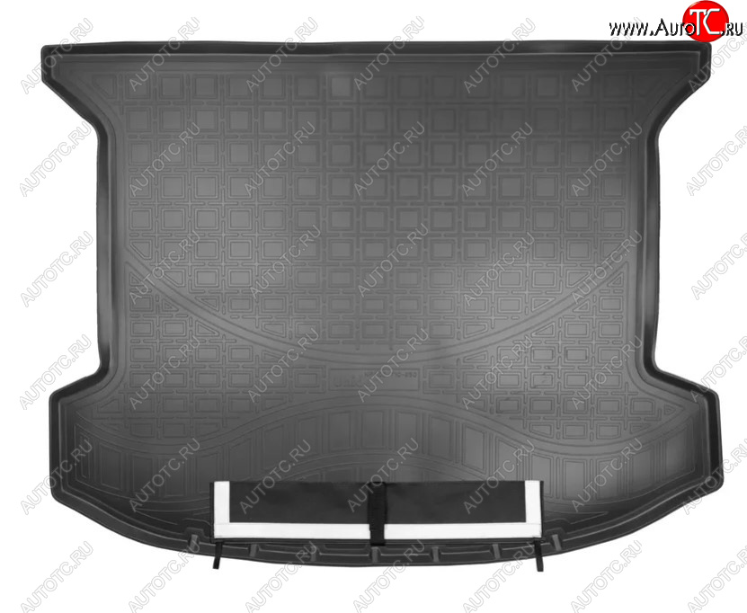 3 499 р. Коврик багажника Norplast Unidec  Cadillac XT5 (2016-2020) дорестайлинг (Цвет: черный, с фартуком)  с доставкой в г. Воронеж