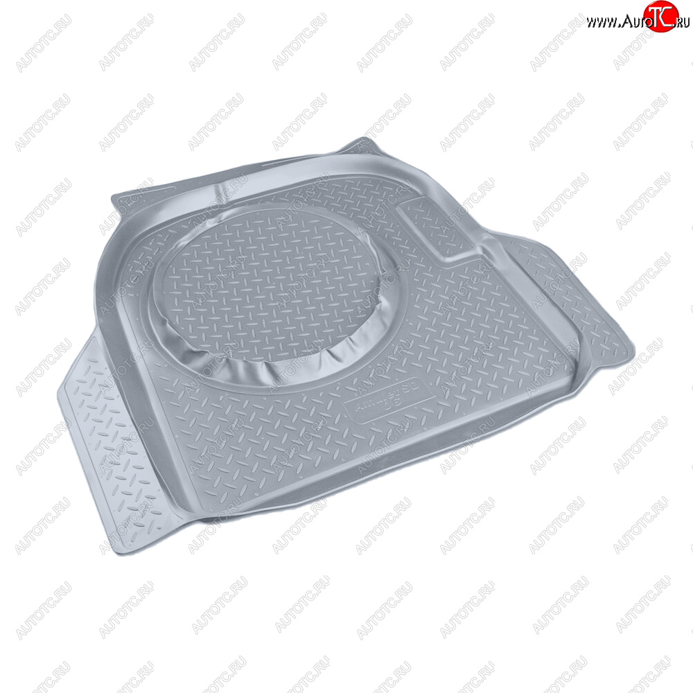 2 139 р. Коврик багажника Norplast Unidec  Chery Amulet (Corda)  A15 (2003-2010), Vortex Corda (2010-2013) (Цвет: серый)  с доставкой в г. Воронеж