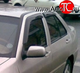 999 р. Комплект дефлекторов окон (ветровиков) 4 шт. Russtal Chery Amulet (Corda) A15 лифтбэк (2003-2010)  с доставкой в г. Воронеж