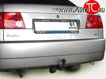 6 999 р. Фаркоп Лидер Плюс  Chery Amulet (Corda)  A15 (2003-2010) лифтбэк (Без электропакета)  с доставкой в г. Воронеж
