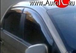 999 р. Комплект дефлекторов окон (ветровиков) 4 шт. (седан) Russtal Chery Bonus (A13) лифтбэк (2011-2016)  с доставкой в г. Воронеж. Увеличить фотографию 1