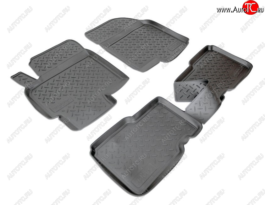 2 499 р. Комплект ковриков в салон Norplast Unidec  Chery Cross Eastar  B14 (2006-2015) (Цвет: черный)  с доставкой в г. Воронеж