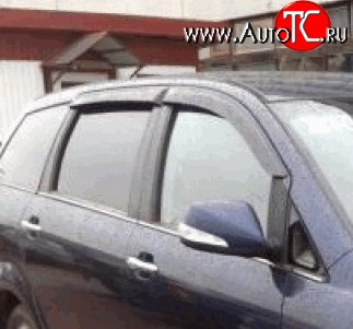 999 р. Комплект дефлекторов окон (ветровиков) 4 шт. Russtal Chery Cross Eastar B14 (2006-2015)  с доставкой в г. Воронеж