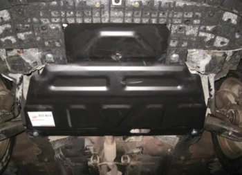 Защита картера двигателя и КПП (V-1,3) Alfeco Chery Indis  S18 (2011-2016) (Сталь 2 мм)