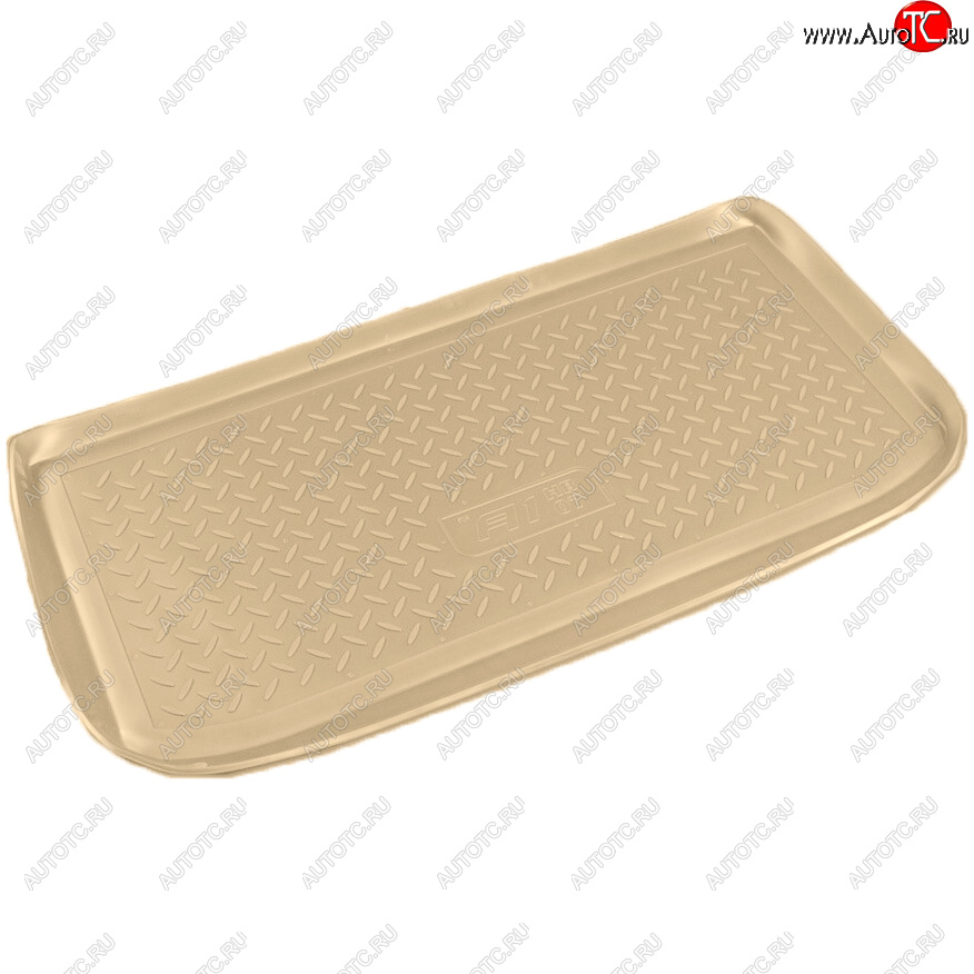 2 139 р. Коврик багажника Norplast Unidec  Chery Kimo  A1 (2008-2014) хэтчбэк (Цвет: бежевый)  с доставкой в г. Воронеж