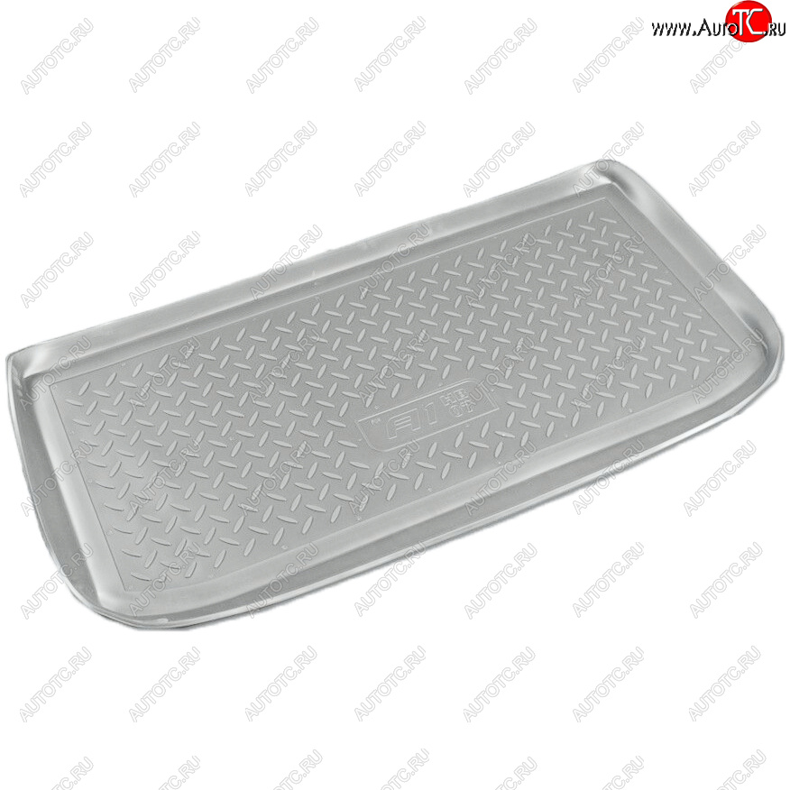 2 139 р. Коврик багажника Norplast Unidec  Chery Kimo  A1 (2008-2014) хэтчбэк (Цвет: серый)  с доставкой в г. Воронеж