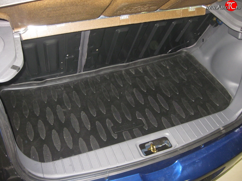 1 649 р. Коврик в багажник Aileron (полиуретан)  Chery Kimo  A1 (2008-2014) хэтчбэк  с доставкой в г. Воронеж