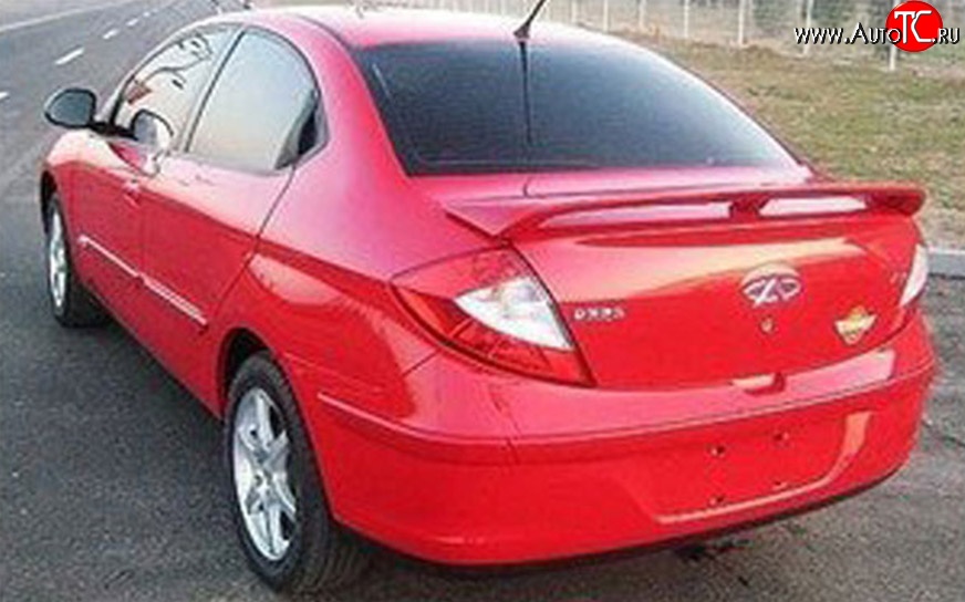 2 759 р. Спойлер M-VRS Chery M11 A3 хэтчбэк (2008-2017) (Неокрашенный)  с доставкой в г. Воронеж