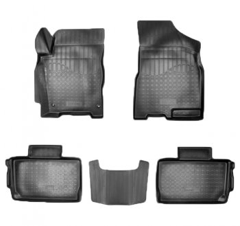 Коврики салонные Noplast (3D) Chery Tiggo 2 (2017-2025)