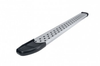 17 399 р. Пороги алюминиевые Slitkoff  Chery Tiggo 7 PRO (2019-2025) (Standart Silver)  с доставкой в г. Воронеж. Увеличить фотографию 2