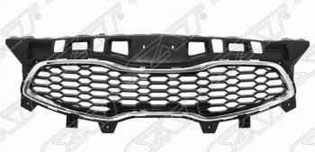 Решетка радиватора SAT KIA Ceed 2 JD дорестайлинг, хэтчбэк (2012-2015) (Ячейка РОМБ)