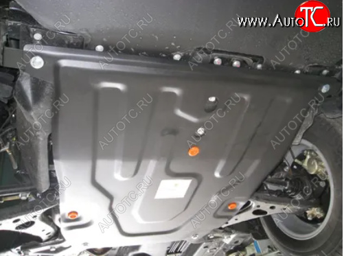 11 699 р. Защита картера двигателя и КПП ALFECO (V-2,4, 2005-2008)  Chery Tiggo T11 (2005-2013) дорестайлинг (Алюминий 3 мм)  с доставкой в г. Воронеж