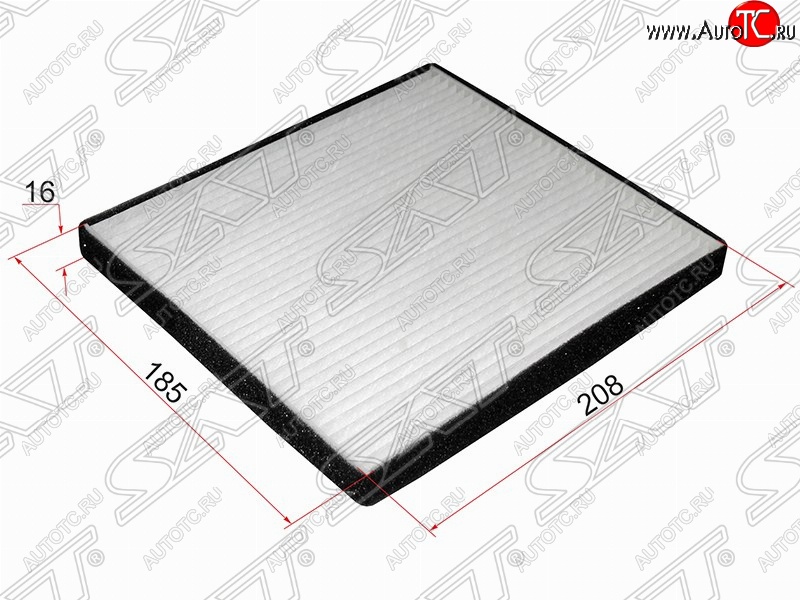 189 р. Фильтр салонный SAT (208х185х16 mm)  Chery Tiggo T11 (2005-2013) дорестайлинг  с доставкой в г. Воронеж