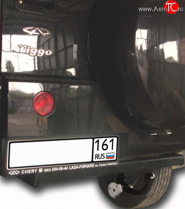 4 999 р. Фаркоп Лидер Плюс Chery Tiggo T11 дорестайлинг (2005-2013) (Без электропакета)  с доставкой в г. Воронеж