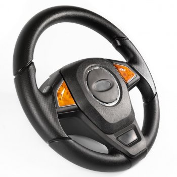 2 889 р. Рулевое колесо Барс-Т Премиум (Ø360 мм, под знак Lada)  Chevrolet Niva  2123 (2002-2020), Лада 2110 (1995-2007), Лада 2111 (1998-2009), Лада 2112 (1999-2009), Лада 2123 (Нива Шевроле) (2002-2021), Лада Калина ( 1118,  1117,  1119,  2192,  2194) (2004-2018), Лада Калина Спорт ( 1119,  2192) (2008-2018), Лада Нива Трэвел (2021-2025), Лада Приора ( 2170,  2171,  2172,  21728) (2007-2018) (Дерево)  с доставкой в г. Воронеж. Увеличить фотографию 2