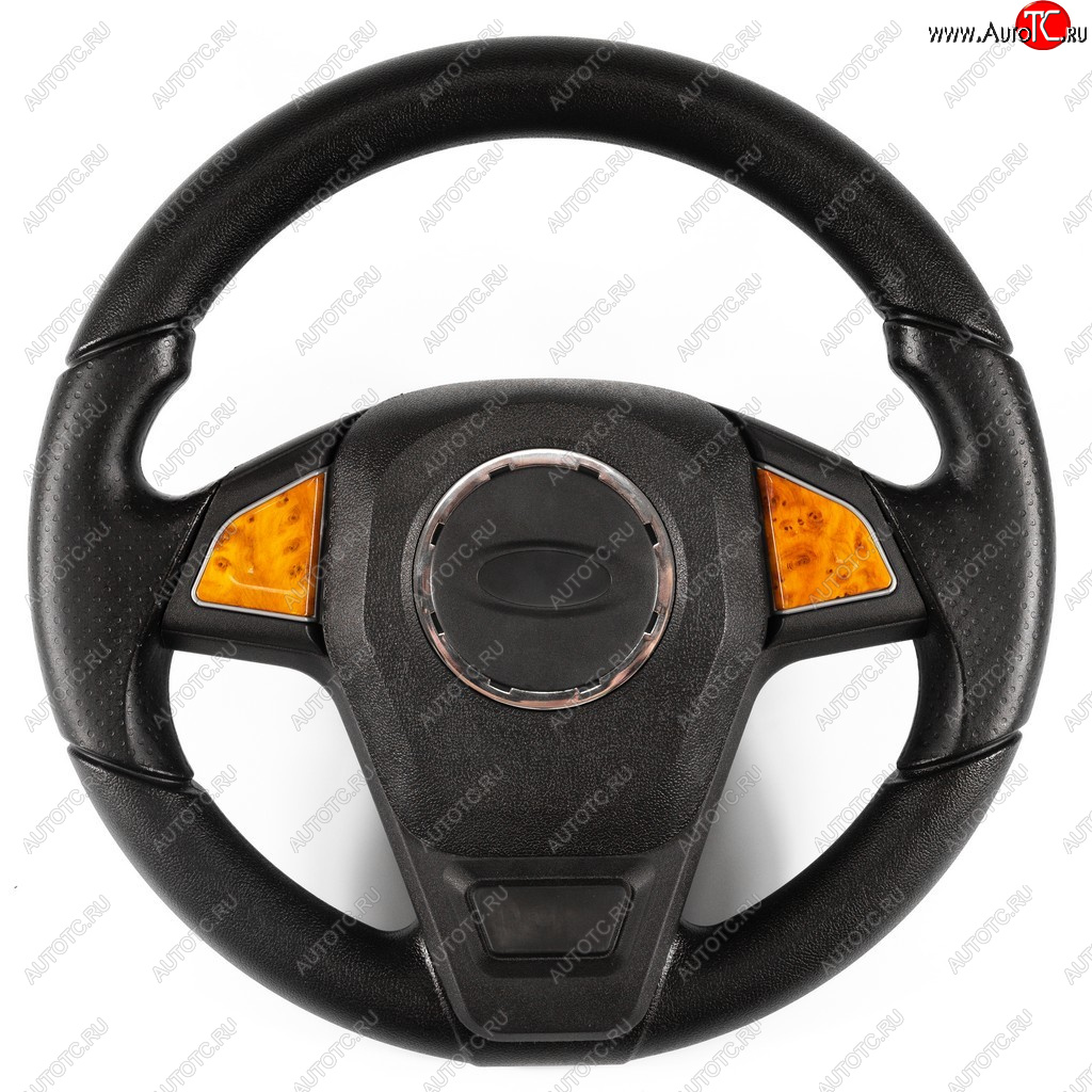 2 889 р. Рулевое колесо Барс-Т Премиум (Ø360 мм, под знак Lada)  Chevrolet Niva  2123 (2002-2020), Лада 2110 (1995-2007), Лада 2111 (1998-2009), Лада 2112 (1999-2009), Лада 2123 (Нива Шевроле) (2002-2021), Лада Калина ( 1118,  1117,  1119,  2192,  2194) (2004-2018), Лада Калина Спорт ( 1119,  2192) (2008-2018), Лада Нива Трэвел (2021-2025), Лада Приора ( 2170,  2171,  2172,  21728) (2007-2018) (Дерево)  с доставкой в г. Воронеж