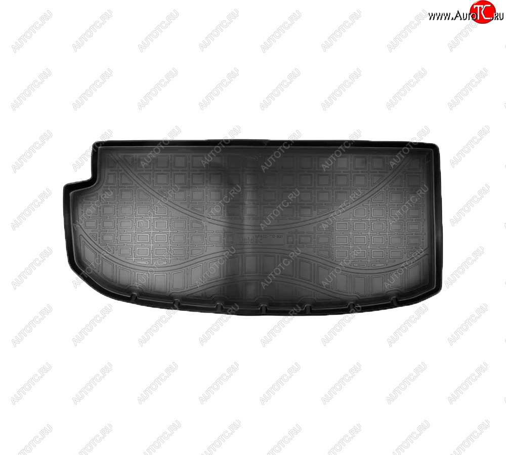 1 799 р. Коврик багажника Norplast (разложенный 3 ряд)  Chevrolet Traverse (2017-2022) дорестайлинг (Цвет: черный)  с доставкой в г. Воронеж