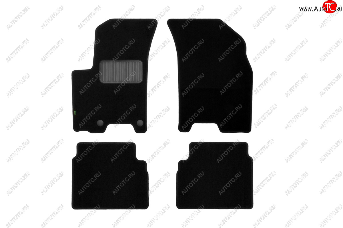 449 р. Текстильные коврики салона Klever Standart Chevrolet Aveo T250 седан рестайлинг (2006-2011)  с доставкой в г. Воронеж