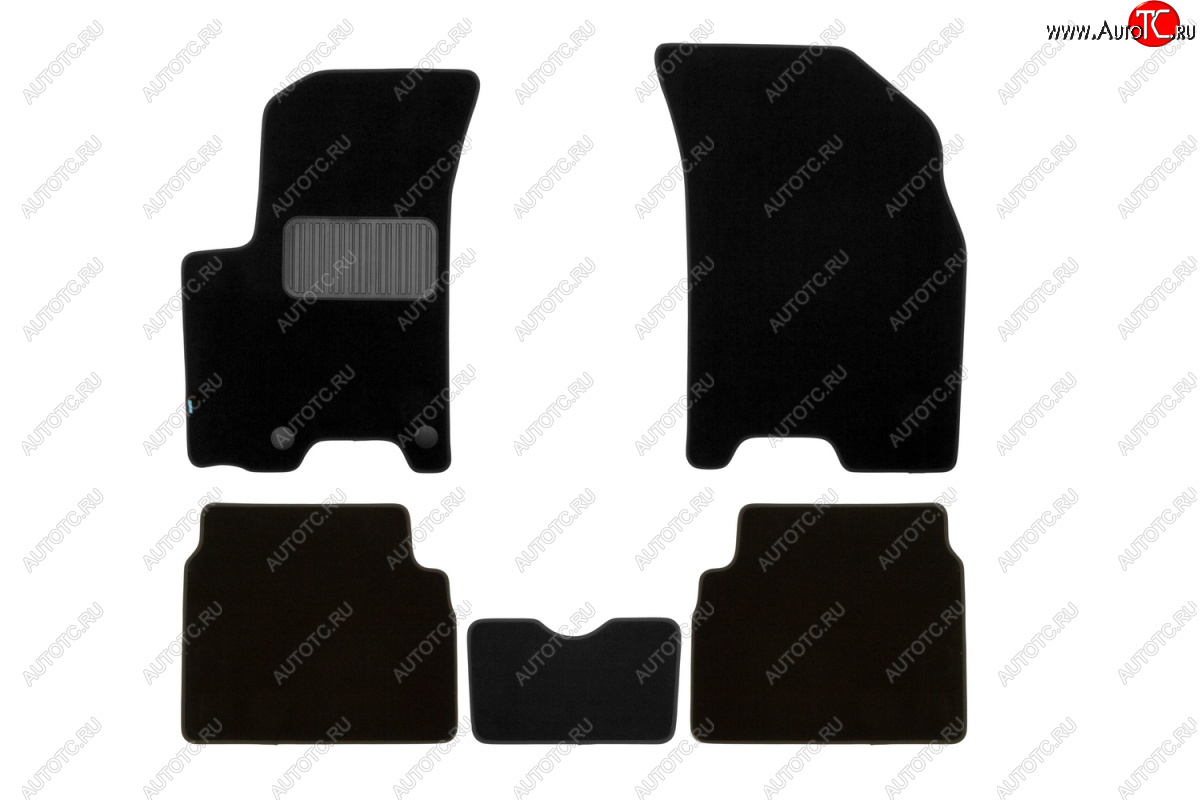 429 р. Текстильные коврики салона Klever Premium  Chevrolet Aveo  T250 (2006-2011) седан рестайлинг, хэтчбек 5 дв рестайлинг  с доставкой в г. Воронеж