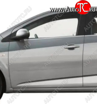 36 999 р. Передняя левая дверь O.E.M  Chevrolet Aveo  T300 (2011-2015) седан (неокрашенная)  с доставкой в г. Воронеж