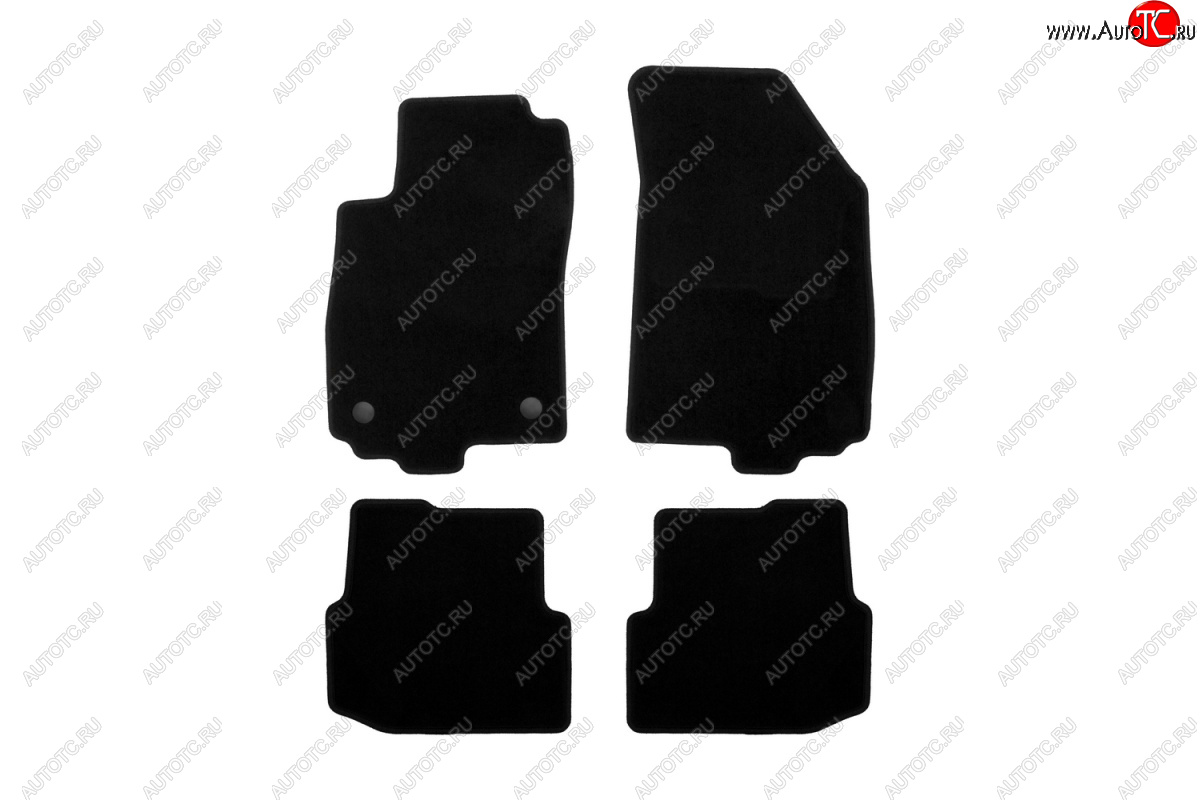 4 849 р. Текстильные коврики салона Klever Econom Chevrolet Aveo T300 седан (2011-2015)  с доставкой в г. Воронеж