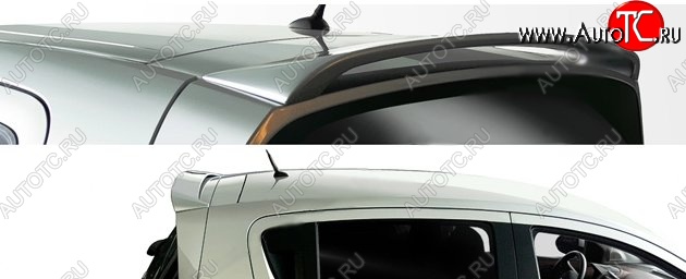 3 049 р. Спойлер CT Chevrolet Aveo T300 хэтчбек (2011-2015) (Неокрашенный)  с доставкой в г. Воронеж