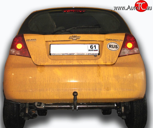 5 129 р. Фаркоп NovLine  Chevrolet Aveo  T300 (2011-2015) хэтчбек  с доставкой в г. Воронеж