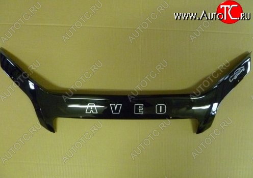 999 р. Дефлектор капота (рестайлинг) Russtal Chevrolet Aveo T200 седан (2003-2008)  с доставкой в г. Воронеж