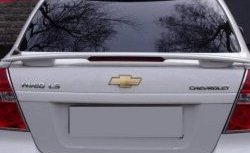 1 999 р. Козырёк на заднее стекло CT Chevrolet Aveo T200 седан (2003-2008) (Неокрашенный)  с доставкой в г. Воронеж. Увеличить фотографию 2