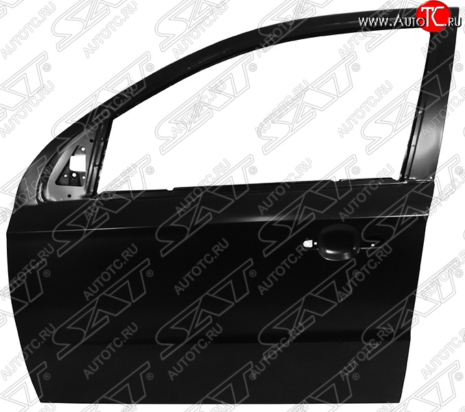 15 349 р. Левая дверь передняя SAT Chevrolet Aveo T250 седан рестайлинг (2006-2011) (Неокрашенная)  с доставкой в г. Воронеж