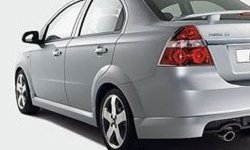 5 099 р. Пороги накладки CT v2 Chevrolet Aveo T250 седан рестайлинг (2006-2011) (Неокрашенные)  с доставкой в г. Воронеж. Увеличить фотографию 2