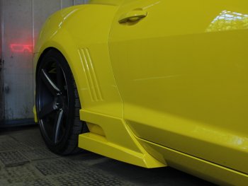 27 499 р. Пороги накладки MV Tuning. Chevrolet Camaro дорестайлинг (2008-2014) (Неокрашенные)  с доставкой в г. Воронеж. Увеличить фотографию 2