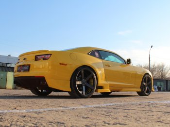 27 499 р. Пороги накладки MV Tuning. Chevrolet Camaro дорестайлинг (2008-2014) (Неокрашенные)  с доставкой в г. Воронеж. Увеличить фотографию 3