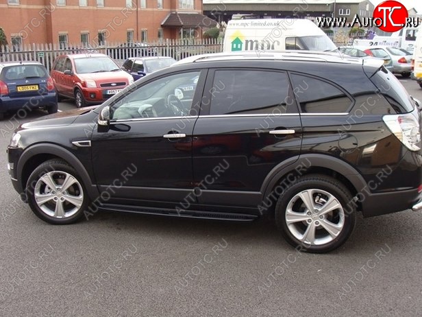 8 699 р. Пороги CT  Chevrolet Captiva (2006-2011)  дорестайлинг  с доставкой в г. Воронеж