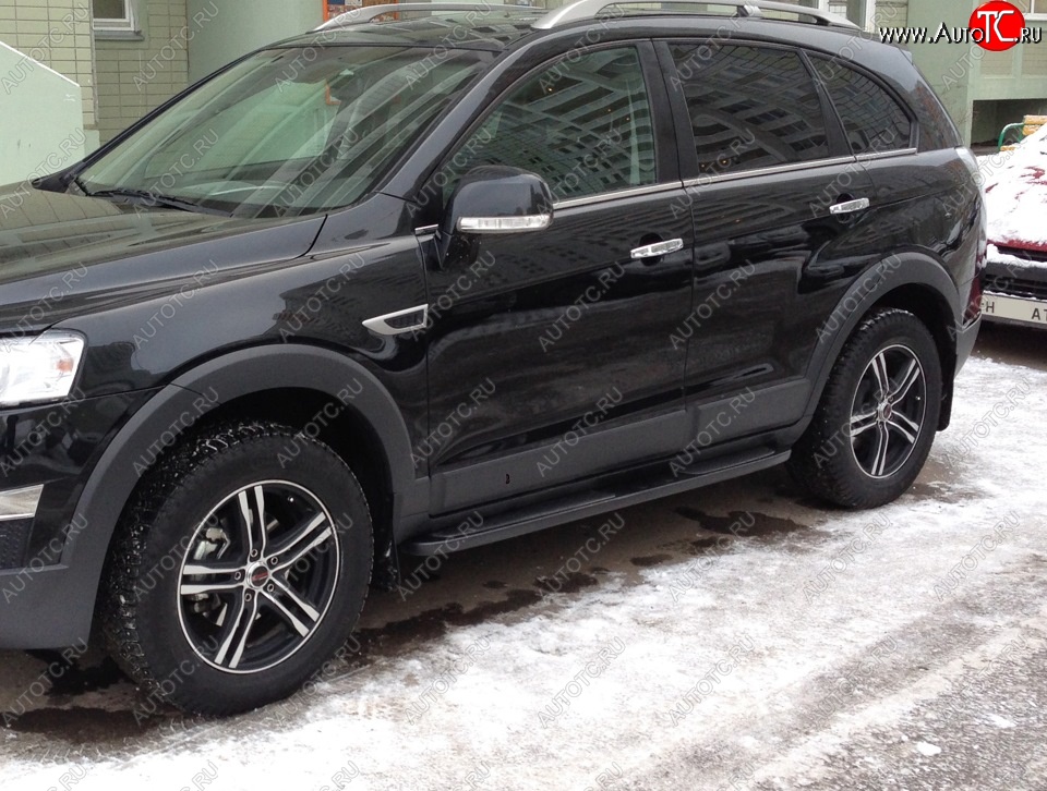 12 999 р. Пороги Sport Chevrolet Captiva  дорестайлинг (2006-2011)  с доставкой в г. Воронеж