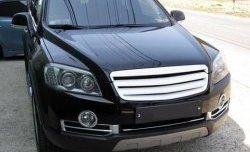 5 999 р. Решётка радиатора CT Chevrolet Captiva  дорестайлинг (2006-2011) (Неокрашенная)  с доставкой в г. Воронеж. Увеличить фотографию 3