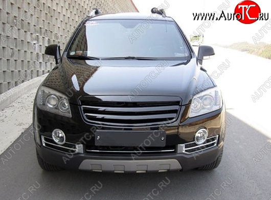 5 999 р. Решётка радиатора CT Chevrolet Captiva  дорестайлинг (2006-2011) (Неокрашенная)  с доставкой в г. Воронеж