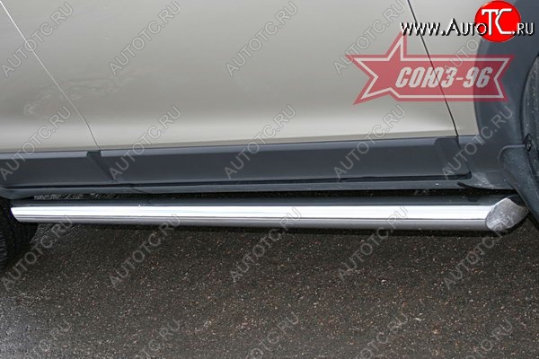 14 984 р. Защита порогов Souz-96 (d76) Chevrolet Captiva  дорестайлинг (2006-2011)  с доставкой в г. Воронеж