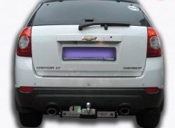 70 999 р. Фаркоп Лидер Плюс (c нерж. пластиной)  Chevrolet Captiva (2006-2016)  дорестайлинг, 1-ый рестайлинг, 2-ой рестайлинг (Без электропакета)  с доставкой в г. Воронеж. Увеличить фотографию 1