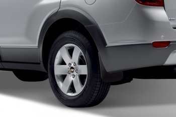 4 799 р. Брызговики задние Frosch Chevrolet Captiva 2-ой рестайлинг (2013-2016)  с доставкой в г. Воронеж. Увеличить фотографию 2