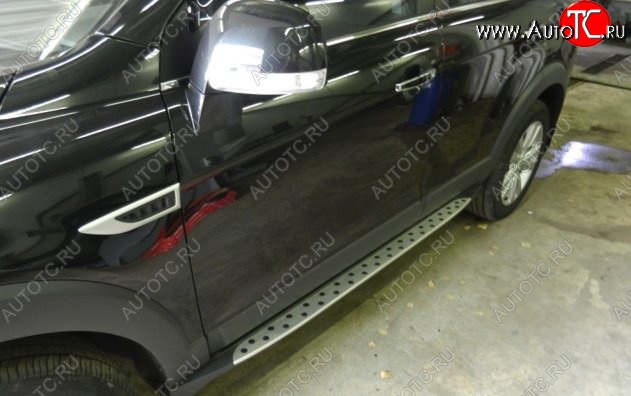 17 299 р. Пороги CT Chevrolet Captiva 2-ой рестайлинг (2013-2016)  с доставкой в г. Воронеж